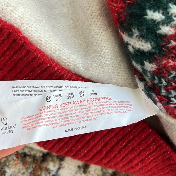 Festive Cozy Christmas/Holiday Knit Sweater Dress - Picture 6 of 9